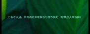 广东老火汤鸽肉汤的家常做法与营养搭配附禁忌人群指南