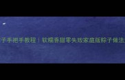 蜜枣粽子手把手教程软糯香甜零失败家庭版粽子做法大公开