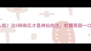南瓜怎么挑这5种南瓜才是神仙吃法软糯香甜一口入魂