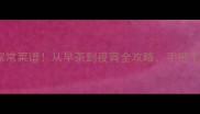 广东人私藏的30道家常菜谱从早茶到夜宵全攻略手把手教你复刻地道粤味