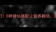 韭菜这样做香到邻居敲门5种神仙搭配让营养翻倍厨房小白也能秒变大厨