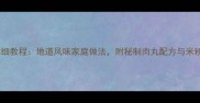 肉丸米粉详细教程地道风味家庭做法附秘制肉丸配方与米粉搭配技巧